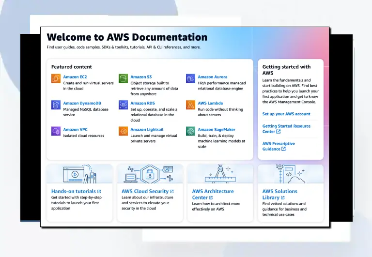 AWS Documentation Preview – GETSET INFOSOL PVT LTD